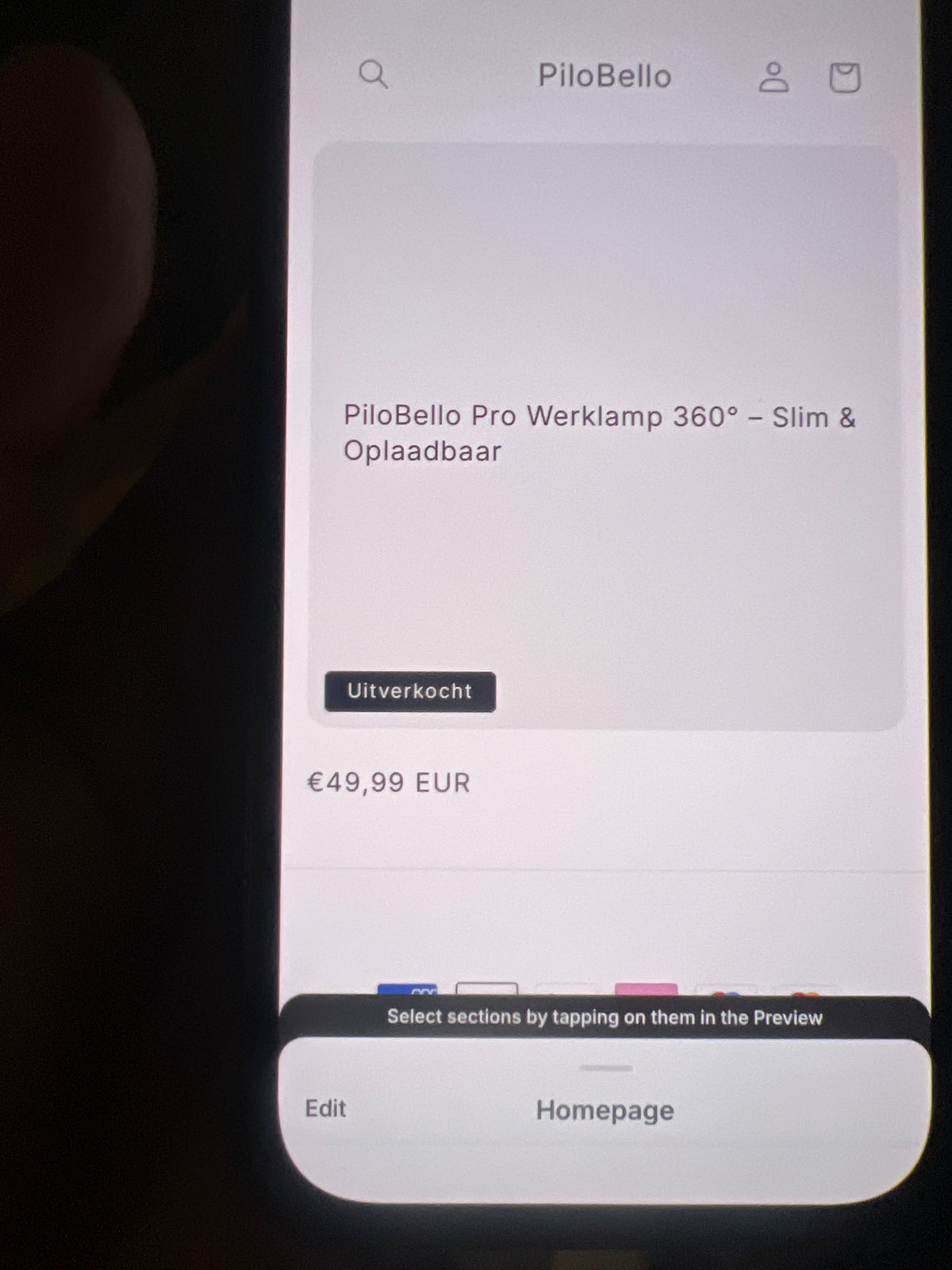 Draadloze Oplaadbare Werklamp Opvouwbaar – Licht Overal
